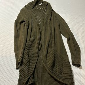 Maurice’s cardigan. Size large.